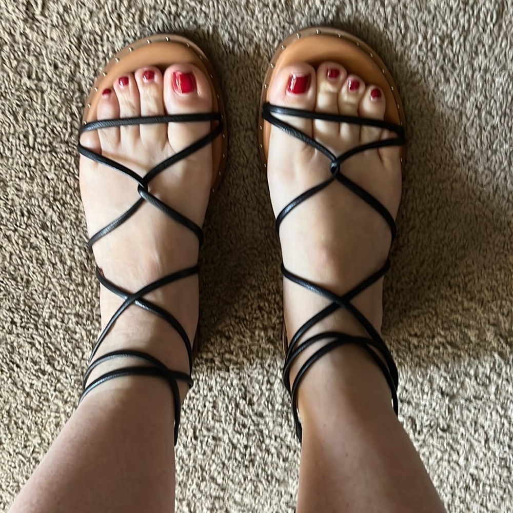 Fergie Strappy Sandal - Size 8